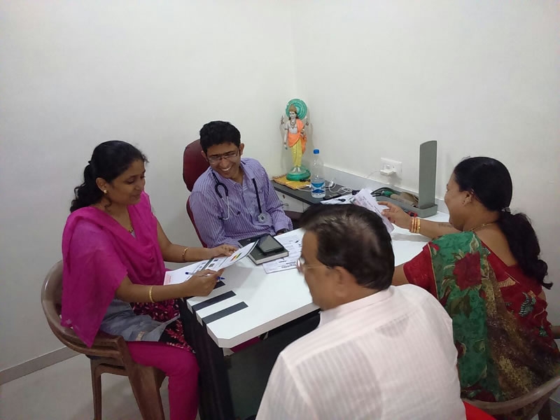 Bone mineral density check up camp in our Panchkarma centre